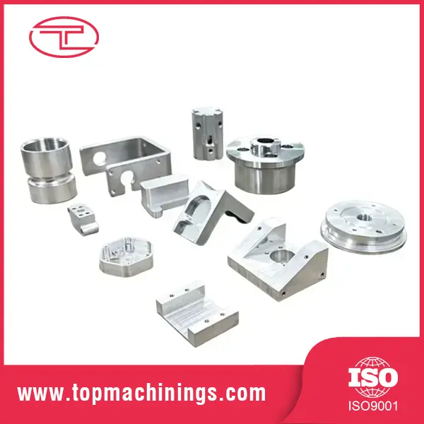 Piese din aluminiu anodizat prelucrate CNC