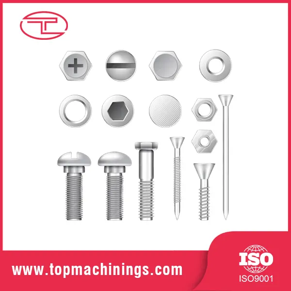 Elemente de fixare turnate CNC